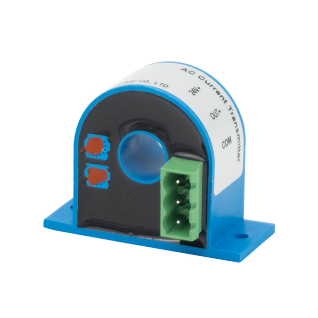  AC የአሁን ትራንስዱስተር TR2215-LBC24 የአሁኑ ዳሳሽ ግቤት AC 0~5A ውፅዓት DC4-20mA የኃይል ማስተላለፊያ የአሁኑ አስተላላፊ