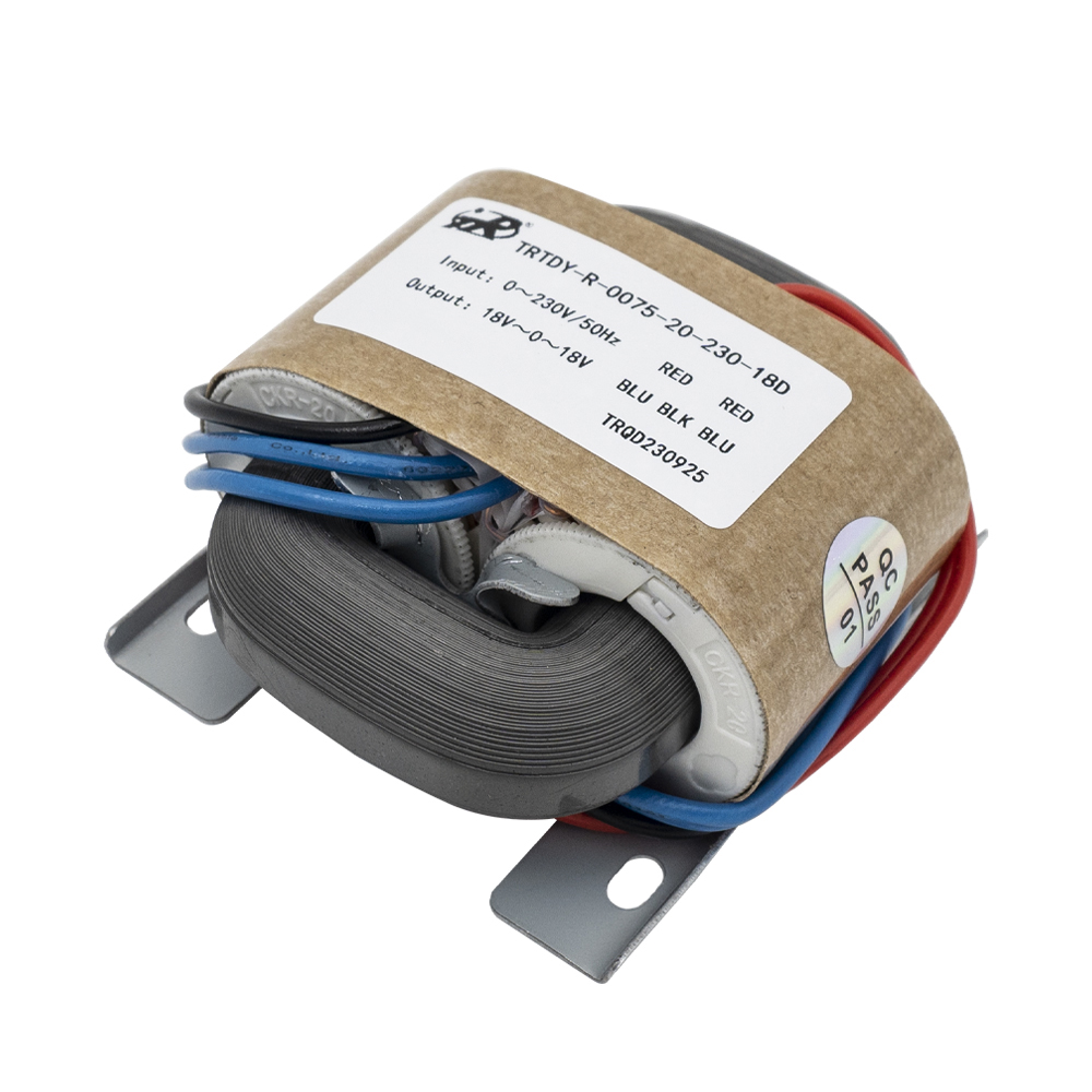 Transformador tipo R TRTDY-R Pot&ecirc;ncia do transformador de corrente el&eacute;trica 5W-3000W