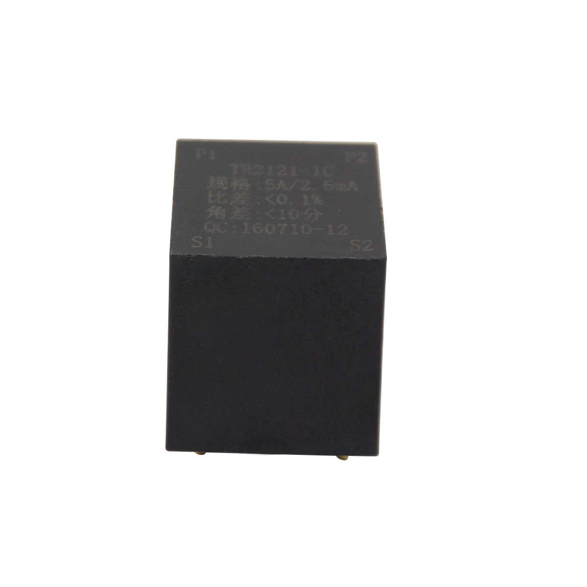 TR2121-1C PCB 설치, 다기능 계기 전류 변압기 5A/2.5mA를 위해 여러 모양을 사용자 정의할 수 있습니다.