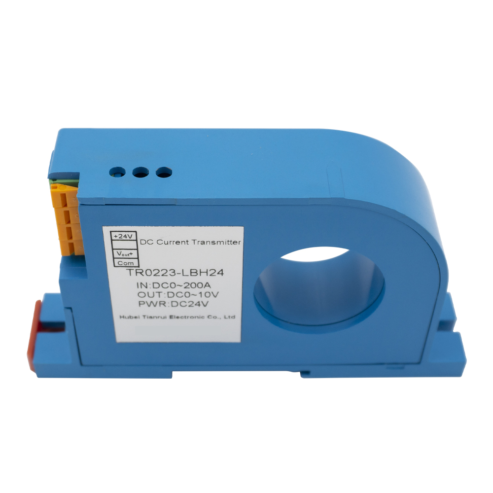 Sensor de corrente de efeito Hall TR0223-LBH24 ‌Transdutor de corrente DC DC 0 ~ 200A/DC 0 ~ 10V