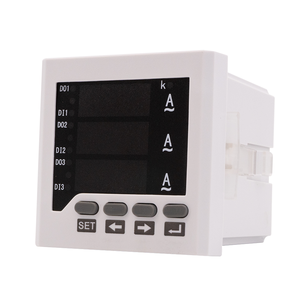 Tr&oacute;jfazowy cyfrowy miernik prądu serii TR