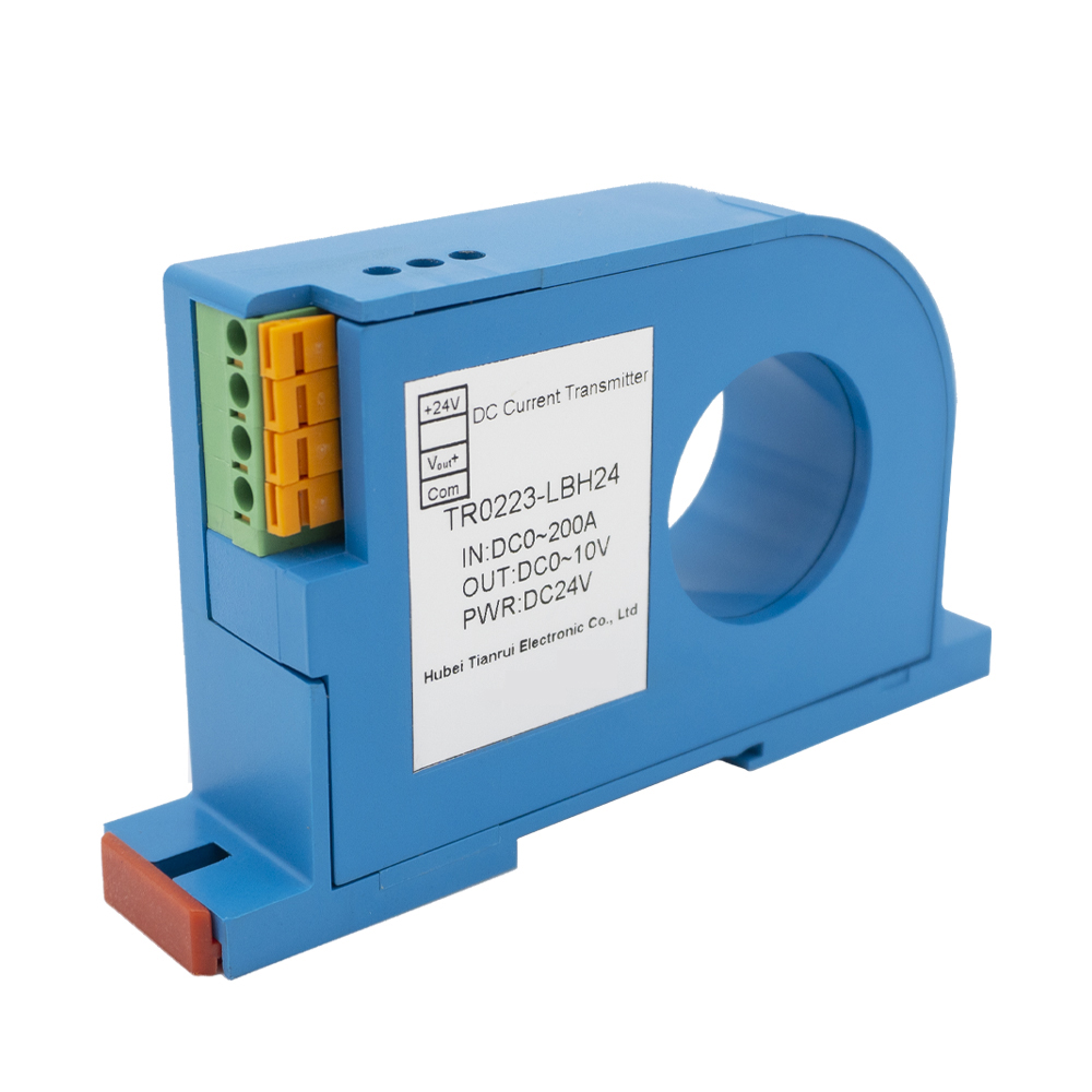 Sensor de corrente de efeito Hall TR0223-LBH24 ‌Transdutor de corrente DC DC 0 ~ 200A/DC 0 ~ 10V