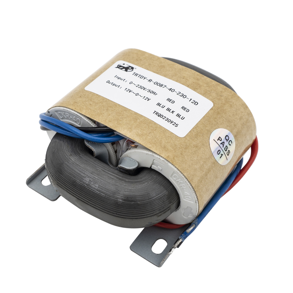 Transformador tipo R TRTDY-R Pot&ecirc;ncia do transformador de corrente el&eacute;trica 5W-3000W